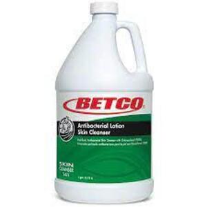 DESCRIPTION: (2) ANTIBACTERIAL LOTION SKIN CLEANSER BRAND/MODEL: BETCO SIZE: 1 GALLON RETAIL$: $102.00 EA QTY: 2