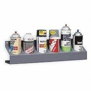 DESCRIPTION: (3) AEROSOL CAN CADDY BRAND/MODEL: DURHAM #306-80-N INFORMATION: GRAY SIZE: 6 CANS RETAIL$: $32.95 EA QTY: 3