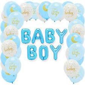 DESCRIPTION: (5) PACKS OF BOY BALLOONS BRAND/MODEL: BLUE PANDA INFORMATION: FOIL BALLOONS RETAIL$: $10.99 EA QTY: 5