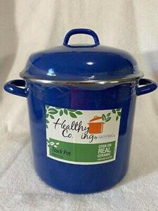 GRANITE WARE 8 QT. STOCK POT WITH LID RETAILS FOR $31.99