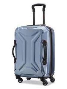 DESCRIPTION: (1) ROLLING LUGGAGE BRAND/MODEL: AMERICAN TOURISTER INFORMATION: BLUE SIZE: CARGOMAX RETAIL$: $100.00 EA QTY: 1