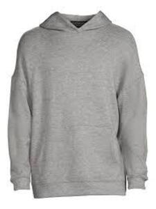 DESCRIPTION: (1) OVERSIZED HOODIE BRAND/MODEL: BETTER COTTON INFORMATION: GRAY SIZE: SMALL RETAIL$: $20.00 EA QTY: 1