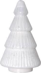 DESCRIPTION: (2) SMALL WHITE CHRISTMASS TREE BRAND/MODEL: MAINSTAYS RETAIL$: $12.98 EA QTY: 2