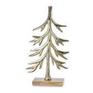 DESCRIPTION: (4) GOLD TREE DECORATION BRAND/MODEL: MY TEXAS HOUSE RETAIL$: $9.98 EA QTY: 4