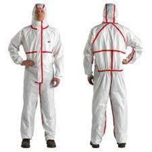 DESCRIPTION: (1) CASE OF (25) HOODED DISPOSABLE COVERALLS BRAND/MODEL: 3M #30Z021 RETAIL$: $641.28 EA QTY: 1