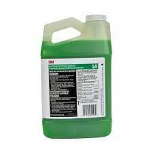 DESCRIPTION: (1) QUAT DISINFECTANT CLEANER CONCENTRATE` BRAND/MODEL: 3M 5A SIZE: 0.5 GALLON RETAIL$: $20.00 EA QTY: 1