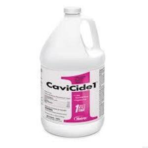 DESCRIPTION: (1) SURFACE DISINFECTANT CLEANER BRAND/MODEL: CAVICIDE SIZE: 1 GALLON RETAIL$: $35.95 EA QTY: 1