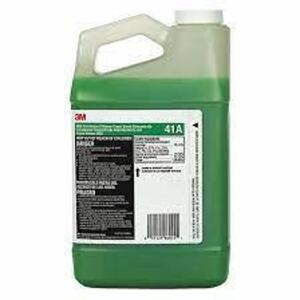 DESCRIPTION: (4) DISINFECTANT CLEANER CONCENTRATE BRAND/MODEL: 3M 41A INFORMATION: FRESH SCENT SIZE: 1/2 GALLON RETAIL$: $78.95 EA QTY: 4