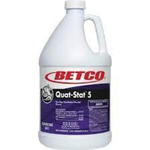 DESCRIPTION: (2) QUAT-STAT 5 BRAND/MODEL: BETCO SIZE: 1 GALLON RETAIL$: $67.49 EA QTY: 2