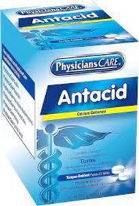 DESCRIPTION: (1) BOX OF (250) ANTACID TABLETS BRAND/MODEL: PHYSICIANS CARE SIZE: 420 MG RETAIL$: $13.99 EA QTY: 1