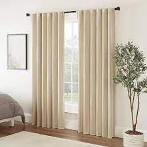 DESCRIPTION: (6) BLAK OUT ROD POCKET CURTAINS BRAND/MODEL: ECLIPSE ABSOLUTE ZERO INFORMATION: WHEAT SIZE: 74" W X 84" L RETAIL$: $27.99 EA QTY: 6