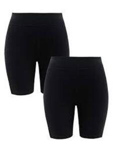 DESCRIPTION: (2) PAIRS OF ATHLETIC BIKER SHORTS BRAND/MODEL: DRIWORKS INFORMATION: BLACK SIZE: 4X RETAIL$: $19.78 EA QTY: 2