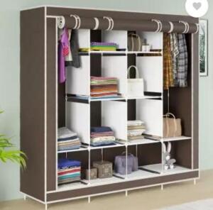 DESCRIPTION: (1) DO IT YOURSELF CLOSET BRAND/MODEL: FURNNIGULLY INFORMATION: GRAY SIZE: 12 SHELVES, CUSTOMIZEABLE RETAIL$: $1668.00 EA QTY: 1