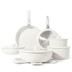 DESCRIPTION: (1) SET OF COOKINGWARE BRAND/MODEL: CAROTE INFORMATION: COSY RED SIZE: 10 PIECES RETAIL$: $69.99 TOTAL QTY: 1