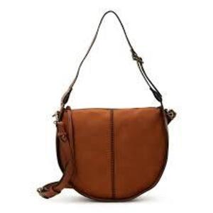 DESCRIPTION: (1) BRYXTON HOBO HANDBAG BRAND/MODEL: TIME AND TRU INFORMATION: COGNAC BROWN SIZE: MEDIUM RETAIL$: $24.98 EA QTY: 1