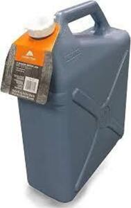 DESCRIPTION: (2) WATER JUG BRAND/MODEL: OZARK TRAILS INFORMATION: GRAY SIZE: 6 GALLON RETAIL$: $16.88 EA QTY: 2