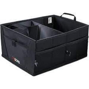 DESCRIPTION: (1) TRUNK STORAGE ORGANIZER BRAND/MODEL: OXGORD INFORMATION: BLACK RETAIL$: $24.98 EA QTY: 1