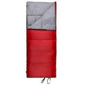 DESCRIPTION: (1) WARM WEATHER SLEEPING BAG BRAND/MODEL: OZARK TRAIL INFORMATION: RED SIZE: 33" X 75" RETAIL$: $29.98 EA QTY: 1