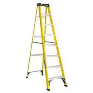 DESCRIPTION: (1) LADDER BRAND/MODEL: LOUISVILLE #W-3118-08 INFORMATION: YELLOW SIZE: 8' RETAIL$: $240.00 EA QTY: 1