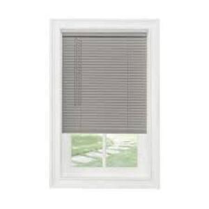 DESCRIPTION: (2) BOXES OF CORDLESS BLINDS BRAND/MODEL: MORNING STAR #MSG271WH04 INFORMATION: GRAY SIZE: 34" RETAIL$: $57.43 EA QTY: 2