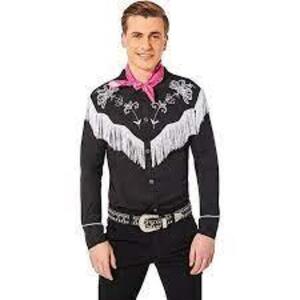 DESCRIPTION: (1) WESTERN KEN COSTUME BRAND/MODEL: BARBIE INFORMATION: ADULT UNISEX RETAIL$: $59.99 EA QTY: 1