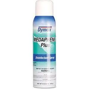 DESCRIPTION: (6) DISINFECTANT SPRAY BRAND/MODEL: DYMON MEDAPHENE PLUS #ITW35720 RETAIL$: $6.00 EA SIZE: 15 OZ QTY: 6