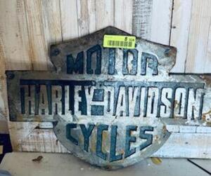 HARLEY DAVIDSON METAL SIGN