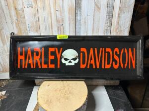 HARLEY DAVIDSON METAL SIGN