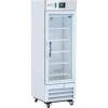 DESCRIPTION: (1) STAND UP FRIDGE WITH GLASS DOOR BRAND/MODEL: AMERICAN BIOTECH SUPPLY INFORMATION: WHITE, NEEDS DOOR WORK SIZE: 16 CU FT RETAIL$: $272