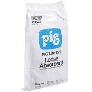 DESCRIPTION: (8) BAGS OF LOOSE ABSORBENT BRAND/MODEL: PIG #30RC91 INFORMATION: WHITE SIZE: 22 LB BAGS RETAIL$: $49.16 EA QTY: 8