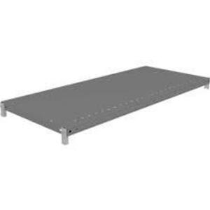 DESCRIPTION: (1) PALLET OF (80) SHELVES BRAND/MODEL: TENNSCO #Q2-4218S-MGY INFORMATION: MEDIUM GRAY SIZE: 22 GAUGE, 42"S X 18" D RETAIL$: $97.43 PER S