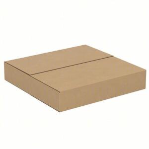 DESCRIPTION: (10) SHIPPING BOXES BRAND/MODEL: PRODUCT NUMBER #493T52 INFORMATION: BROWN CARDBOARD SIZE: 24" X 24" X 4" RETAIL$: $27.20 TOTAL QTY: 10