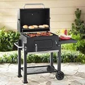 DESCRIPTION: (1) BBQ GRILL BRAND/MODEL: EXPERT GRILL/720-0789H INFORMATION: CHARCOAL GRILL SIZE: 24" GRILL, 45.7" W X 25.6" D X 42.5" H RETAIL$: $207.