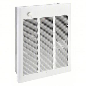 DESCRIPTION: (1) RECESSED ELECTRIC WALL MOUNT HEATER BRAND/MODEL: DAYTON #3UF62D INFORMATION: WHITE SIZE: 3,600W/4,800W, 208/240V AC, 1-PHASE, WHITE,