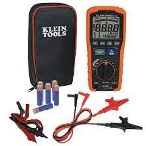 DESCRIPTION: (1) DIGITAL INSULATION RESISTANCE TESTER BRAND/MODEL: KLEIN TOOLS #ET600 INFORMATION: ORANGE RETAIL$: $164.99 EA QTY: 1