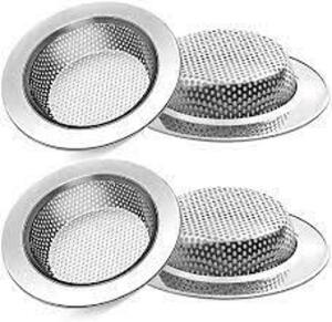 DESCRIPTION: (3) SINK STRAINER FOR DRAIN BRAND/MODEL: LOTFANCY INFORMATION: STAINLESS STEEL SIZE: UNIVERSAL RETAIL$: $11.71 EA QTY: 3