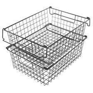 DESCRIPTION: (2) BOXES OF (4) WIRE BASKETS INFORMATION: WIRE BOXES RETAIL$: $49.46 EA QTY: 2