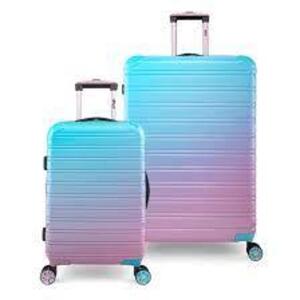 DESCRIPTION: (1) HARDSIDE LUGGAGE BAG BRAND/MODEL: IFLY INFORMATION: PURPLE AND BLUE SIZE: 20" RETAIL$: $108.00 EA QTY: 1