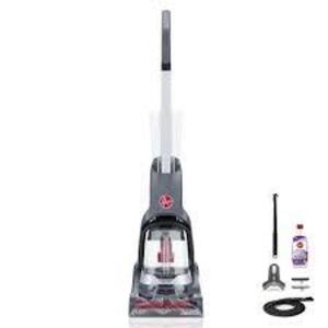 DESCRIPTION: (1) CARPET AND UPHOLSTERY CLEANER BRAND/MODEL: HOOVER INFORMATION: BLACK SIZE: PET ADVANCED RETAIL$: $150.00 EA QTY: 1