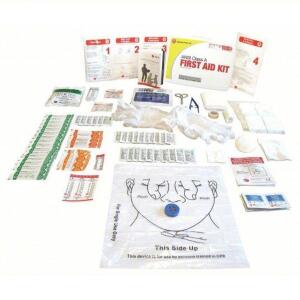 DESCRIPTION: (2) FIRST AID KIT BRAND/MODEL: EASY CARE #53JG76 SIZE: 125 PERSON KIT RETAIL$: $79.89 EA QTY: 2