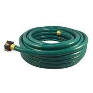 DESCRIPTION: (2) LIGHT DUTY GARDEN HOSE BRAND/MODEL: FLEXON INFORMATION: GREEN HOSE SIZE: 50' 5/8" RETAIL$: $15.47 EA QTY: 2