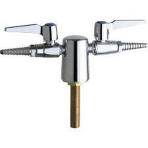 DESCRIPTION: (3) TURRET FITTING BRAND/MODEL: CHICAGO FAUCETS #981-WS909AGVCP INFORMATION: CHROME PLATE RETAIL$: $112.99 EA QTY: 3