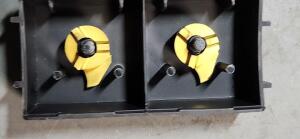 DESCRIPTION: (6) CARBIDE GROOVING INSERTS BRAND/MODEL: HORN RU114.0046.16 TN35 RETAIL$: $ 21.75 PER INSERT QTY: 6