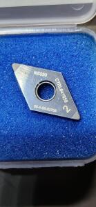 DESCRIPTION: (15) PVD COATED TURNING INSERTS BRAND/MODEL: NORTHAMERICAN TOOL DNGA432 80425MT RETAIL$: $111.84 PER INSERT QTY: 15