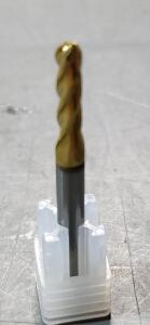 DESCRIPTION: (1) SOLID CARBIDE BALL END MILL BRAND/MODEL: KENNAMETAL BNEC156S4 RETAIL$: $35.03 QTY: 1