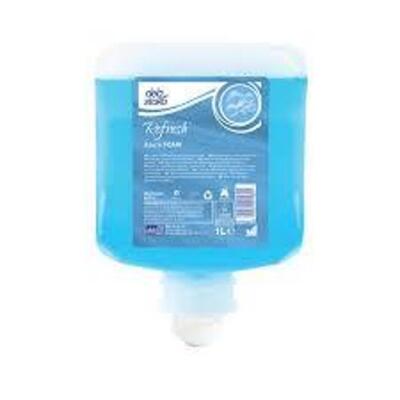 DESCRIPTION: (2) FOAM HAND SOAP BRAND/MODEL: SC JOHNSON PROFESSIONAL #35YZ77 RETAIL$: $15.00 SIZE: 2L QTY: 2