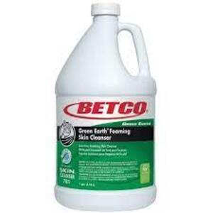 DESCRIPTION: (1) GREEN EARTH FOAMING SKIN CLEANSER BRAND/MODEL: BETCO SIZE: 2 GALLON RETAIL$: $46.87 EA QTY: 1