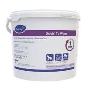 DESCRIPTION: (2) TUBS OF DISINFECTING WIPES BRAND/MODEL: OXIVIR TB WIPES RETAIL$: $184.57 EA QTY: 2