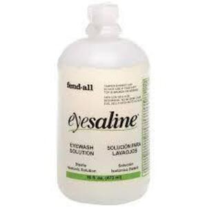 DESCRIPTION: (5) EMERGENCY EYE FACE WASH BRAND/MODEL: EYESALINE SIZE: 16 OZ RETAIL$: $13.78 EA QTY: 5