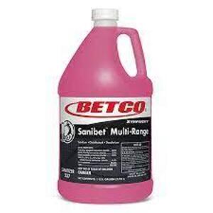 DESCRIPTION: (2) SANIBET MULTI-RANGE BRAND/MODEL: BETCO #23704-00 SIZE: 1 GALLON RETAIL$: $30.00 EA QTY: 2